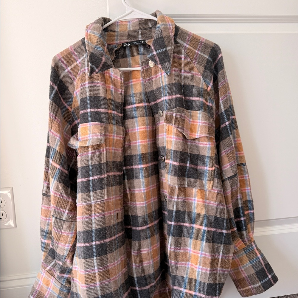 Zara oversized Shacket